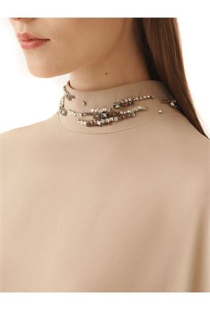 Abito lungo cappa beige FABIANA FILIPPI | ABD225F632L6820159